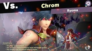 Super Smash Bros Ultimate World of Light: Chrom vs Ryoma