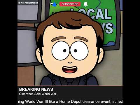 🎉 World War III Clearance Sale?! Ribbon Cutting & Balloons at the Frontline! 😂