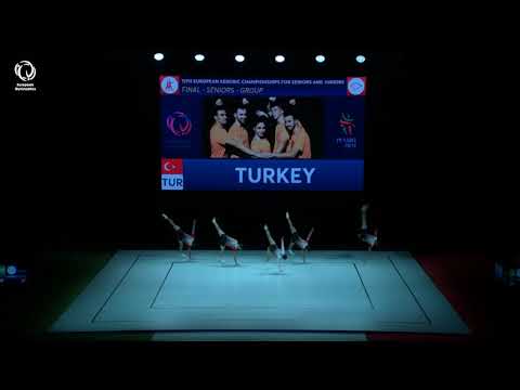 Turkey - 2021 Aerobics Europeans, groups final