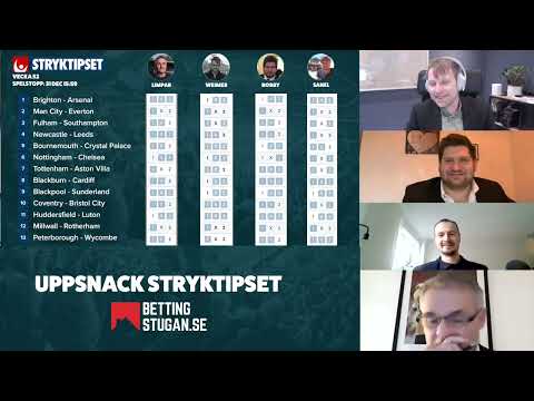 Stryktipset Lördag 31/12 » "Pizza och 13 rätt" 🔥 »Tips & Förslag från Limpar, Weimer, Bobby & Sanel