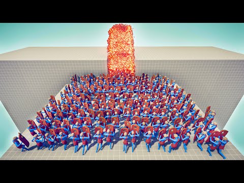 100x PROTECTOR SHIELD vs EVERY GOD - Totally Accurate Battle Simulator TABS
