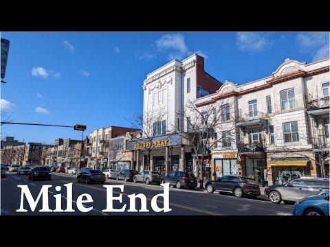 Mile End Neighborhood (Tour & History) Montreal, Canada
