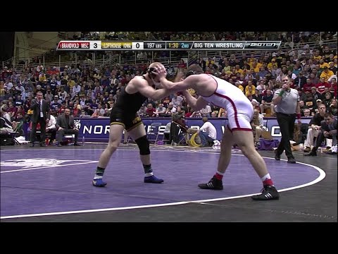 Big Ten Rewind - 2011 Championships - 197 lbs - UWs Trevor Brandvold vs. Iowa's Luke Lofthouse