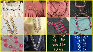 2026 hemline embroidery border / borderline embroidery for dresses / summer dresses 