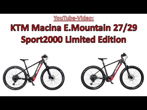 KTM Macina E.Mountain 27 oder 29 (Grundmodell Team 272 oder 292)