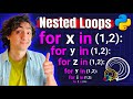 Python Nested Loops are Easy | A Must-Have Skill for Data Engineers | #Python Course 20