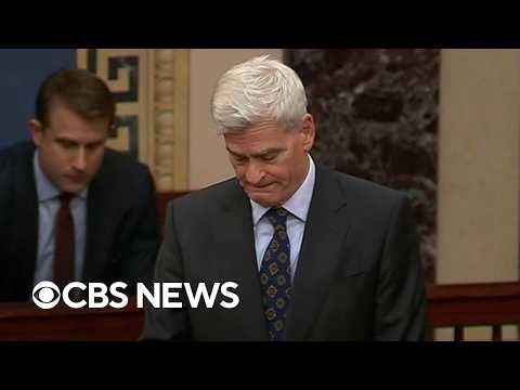 Watch: Bill Cassidy gets emotional while announcing he will support Todd Blanche for AG