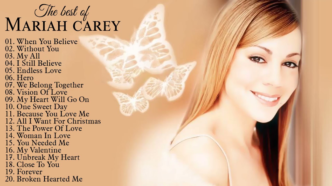 Best Songs Of Mariah Carey Full Album - Mariah Carey Greatest Hits Of All Time