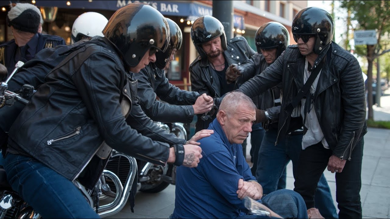 Evil Bikers Bully Disabled Black Man, Unaware He’s a Navy SEAL—True Story