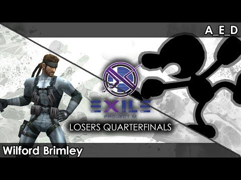Project M: AOA | Wilford Brimley (Snake) V A_E_D (Game&Watch) - Exile 142 SSBPM