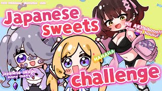 配信スタート - 【🏠オフコラボ】日本のお菓子を沢山買ってきた!!!食べ比べ✨【ホロライブ/Koseki Bijou &ロボ子さん&アキロゼ #ABCsweets 】