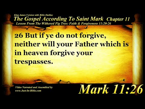 Gospel of Mark Chapter 11 - Bible Book #41 - The Holy Bible KJV HD Audio-Text Read Along