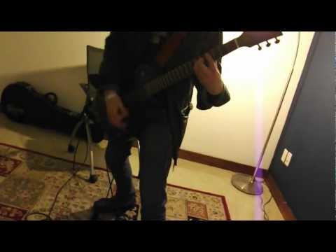 Shaman's Dance live guitar performance by Draven Midnight (The Undead Hearts)