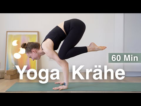 Yoga Krähe lernen | 60 Min Yoga Flow mit Krähe Tutorial (Bakasana / Yoga Crow Pose)