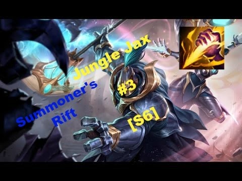 League of Legends PH [ bulletclub Plays As Jax] [S6] Full Jungle