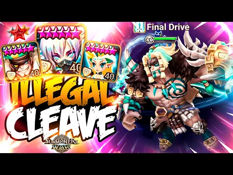 INSANE CLEAVE TEAM with BROKEN Veronica - Summoners War