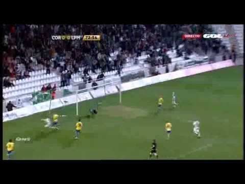 Gol de Patiño, CÓRDOBA CF   UD LAS PALMAS