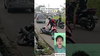 Download lagu motor di belakang mobil kena tabrak #konten #rerending #viralfyp mp3