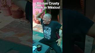 Crusty Craig Lewis while writing his Toxic Narcotic blog at his home in México.