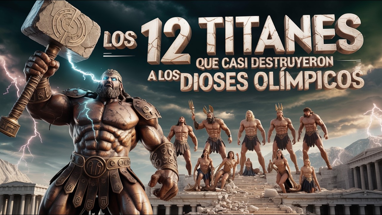 Los 12 Titanes, los gobernantes del mundo antes de los Dioses Olímpicos.