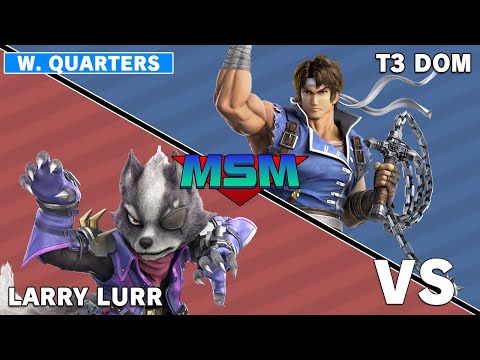 Offline MSM 241 - Larry Lurr (Wolf) VS CG UCI | T3 Dom (Richter) Winners Quarters