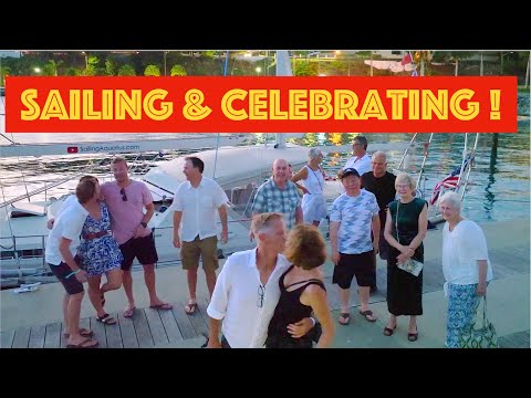 Sailing again and celebrating!!! / Sailing Aquarius Ep. 192