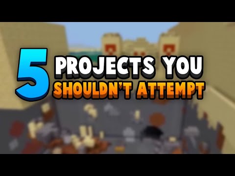 NOBODY Should Even Attempt These Minecraft Projects