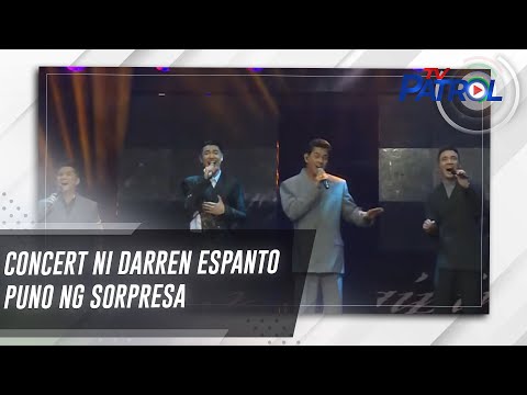 Concert ni Darren Espanto puno ng sorpresa TV Patrol