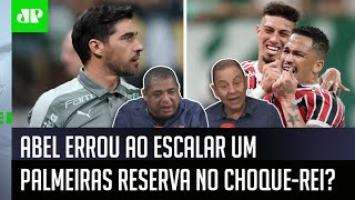 “Cara, estão criticando o Abel, mas a real é que…”: Debate ferve após Palmeiras 0 x 2 São Paulo