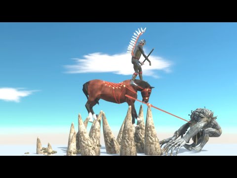 HUSSAR vs SAME SIZE EVERY UNIT - Animal Revolt Battle Simulator