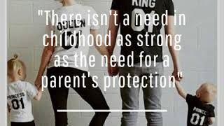 The Strongest Need Is Protection...