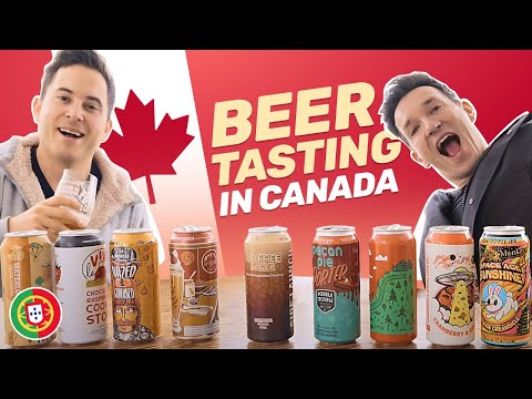 Beer Tasting in Canada! 🍻 🇨🇦