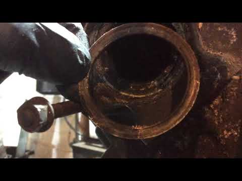 Removing Exhaust Gaskets Honda CX650