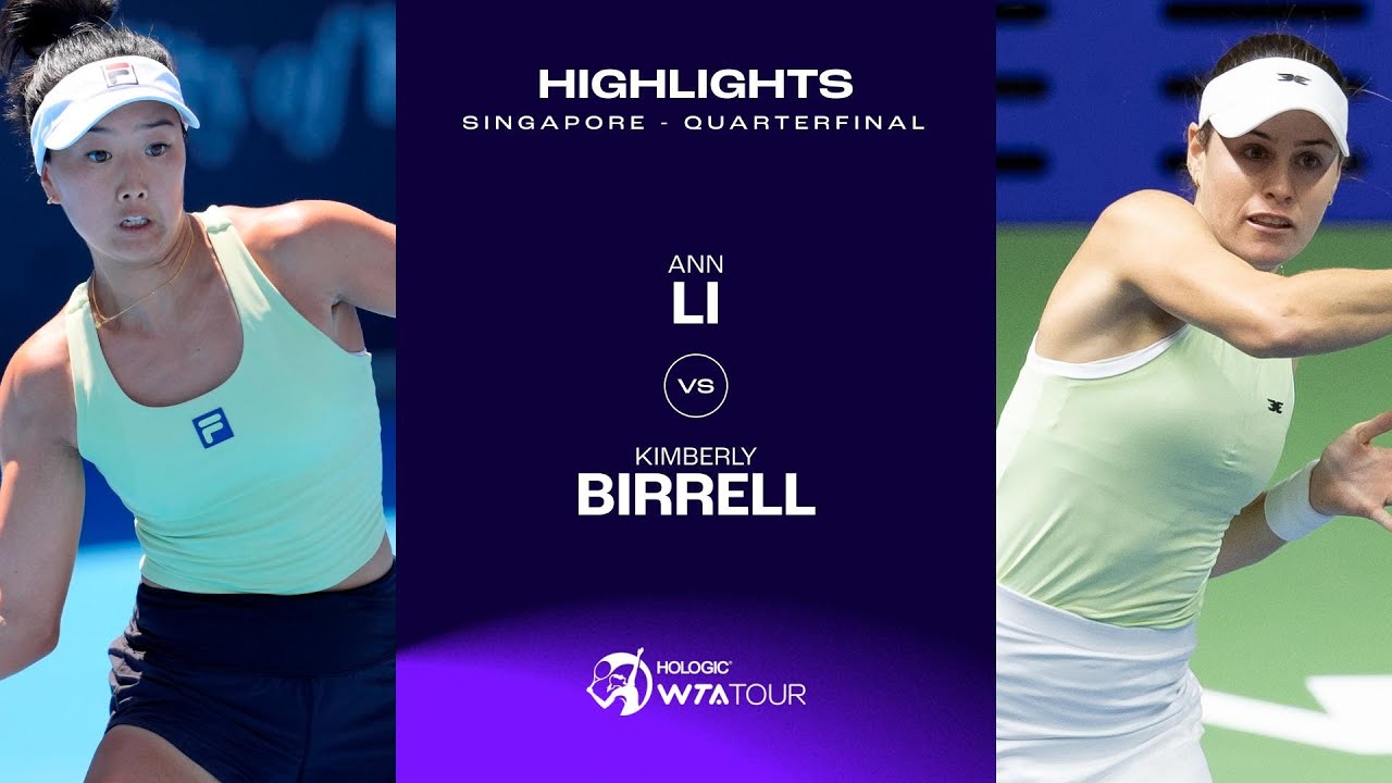 Singapore 2025 | WTA (Quarterfinal) - 1