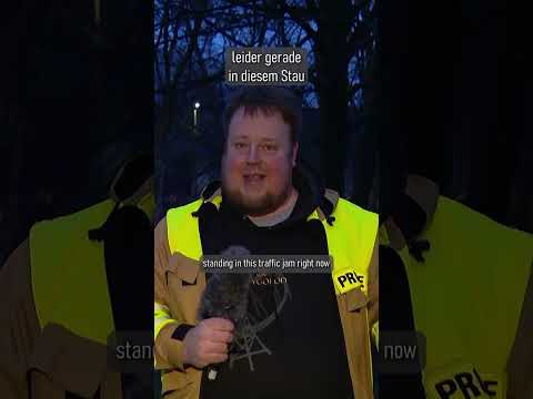 Rohrbruch auf der B1 in Dortmund // Burst pipe on B1 in Dortmund