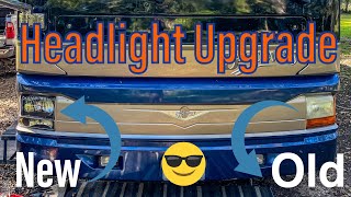 How to Upgrade Your RV Headlights! // Texas Young Guns