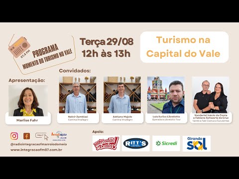 Turismo na Capital do Vale