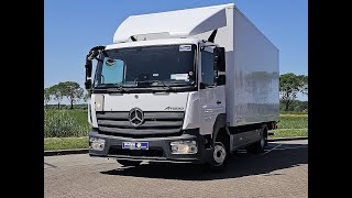 شاحنة مقفلة Mercedes-Benz ATEGO 818 LIFT 3 SEATS AIRCO | صورة 4 - Autoline