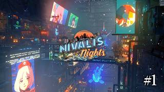#1 Nivalis Nights　実況　サイバーパンクな世界でショップ経営ライフシムを遊んでみます