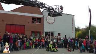 preview picture of video 'Feuerwehr Neuenstadt - Schauübung mit der neuen Drehleiter beim Feuerwehrfest am 21.04.2013'