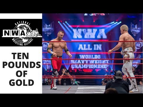 Nick Aldis vs Cody Rhodes | ALL IN | NWA Ten Pounds of Gold 34