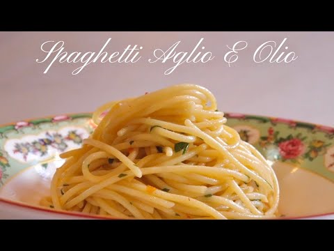 Spaghetti Aglio E Olio Recipe | How to make Spaghetti...