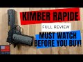 Kimber Rapide 1911 500rd FULL review .45ACP