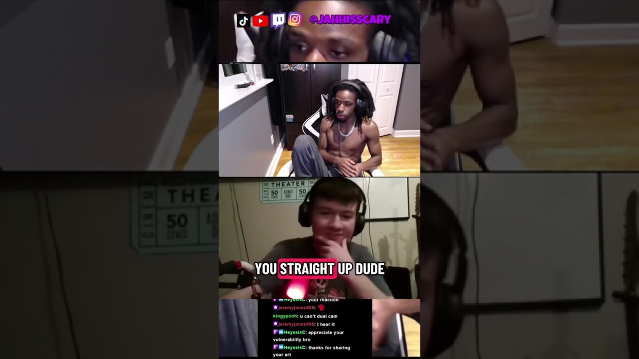 Thanks for having me apart of the stream! @Jahhisscary (Listen to “Hate Me” on SoundCloud!)