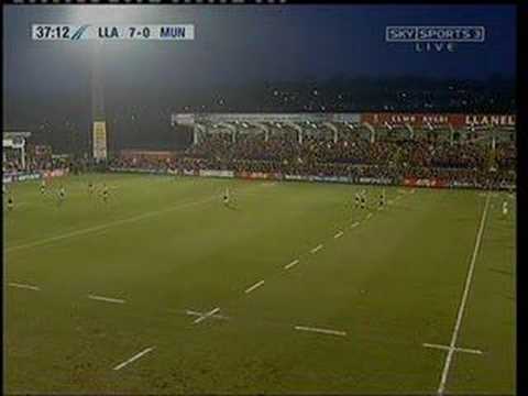 Scarlets 24 - 15 Munster