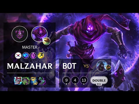Malzahar Bot vs Aphelios - KR Master Patch 11.15