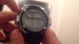 How to set an alarm on a four button watch