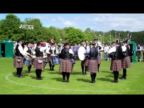 Tamlaght O'Crilly Pipe Band, Belfast 2015