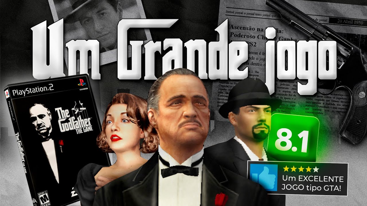 Analisei o INCRÍVEL jogo do PODEROSO CHEFÃO (de PS2)