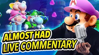 We Could've Had LIVE Commentary in Super Mario Wonder! 😭